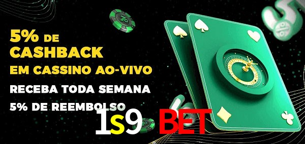 Promoções do cassino ao Vivo 1s9 bet
